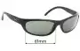 Sunglass Fix Replacement Lenses for Ray-Ban RB4033 60mm - 61mm Wide 