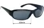 Sunglass Fix Replacement Lenses for Ray-Ban RB4121 - 63mm Wide 