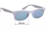 Sunglass Fix Verres de Remplacement pour Ray-Ban RB4207 Liteforce - 52mm Wide 