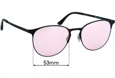 Ray-Ban RB6375 Replacement Lenses 53mm wide 