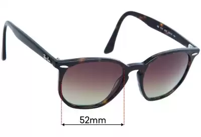 Ray-Ban RB7151 Hexagonal Optics Replacement Lenses 52mm wide 