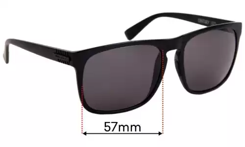 Sunglass Fix Lentes de Repuesto para Rip Curl Century - 57mm Wide 