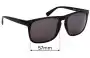 Sunglass Fix Lentes de Repuesto para Rip Curl Century - 57mm Wide 