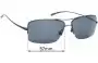 Sunglass Fix Replacement Lenses for Sama Slam - 57mm Wide 