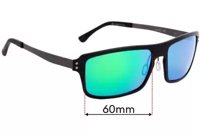 Serengeti Duccio Replacement Lenses 60mm wide 