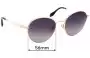 Sunglass Fix Verres de Remplacement pour Sonix Ace - 52mm Wide 