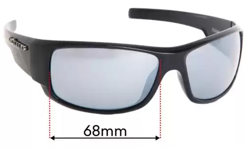 Sunglass Fix Replacement Lenses for Spotters Element - 68mm Wide 
