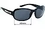 Sunglass Fix Replacement Lenses for Spotters Ruby - 60mm Wide 
