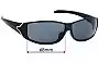 Sunglass Fix Replacement Lenses for Tag Heuer TH9204 - 68mm Wide 