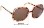 Sunglass Fix Verres de Remplacement pour Ted Lapidus TL 0701 - 59mm Wide 