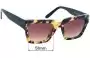 Sunglass Fix Replacement Lenses for TeddysOriginals Rx 7 - 51mm Wide 