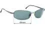 Sunglass Fix Replacement Lenses for Vuarnet Pouilloux 059 - 61mm Wide 