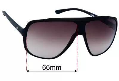 Gatorz Akon Replacement Lenses 66mm wide 