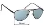 Sunglass Fix Replacement Lenses for Mako Poison 9488 - 60mm Wide 