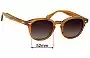 Sunglass Fix Replacement Lenses for Moscot Lemtosh - 52mm Wide 