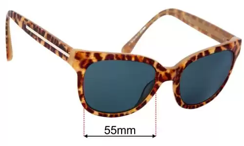 Alex Perry AP Sun Rx 27 Lentilles de Remplacement 55mm wide 