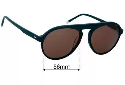 Calvin Klein CK4350S Lentes de Repuesto 56mm wide 