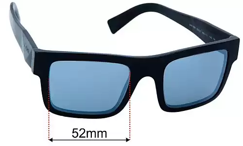 Prada SPR19W Replacement Lenses 52mm wide 