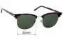 Sunglass Fix Lentes de Repuesto para Yves Saint Laurent SL 108 - 52mm Wide 