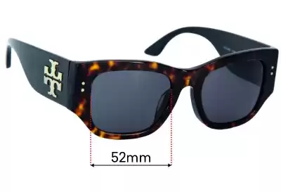 Tory Burch TY7145U Replacement Lenses 52mm wide 