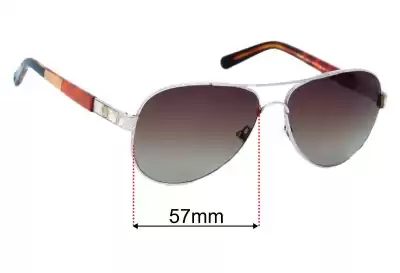 Tory Burch TY6010 Replacement Lenses 57mm wide 