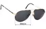 Sunglass Fix Replacement Lenses for Carrera 5497 - 58mm Wide 