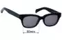 Sunglass Fix Replacement Lenses for Dita E=mc² - 50mm Wide 