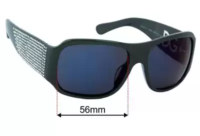 Dolce & Gabbana DG4027-B Lentes de Repuesto 56mm wide 