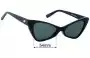 Sunglass Fix Replacement Lenses for Le Specs On The Hunt - 54mm Wide 