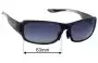 Sunglass Fix Ersatzgläser für Maui Jim MJ441 Monkeypod - 63mm Wide 