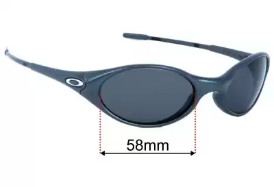 Oakley New Eye Jacket 1999-2002 Replacement Lenses 58mm wide 