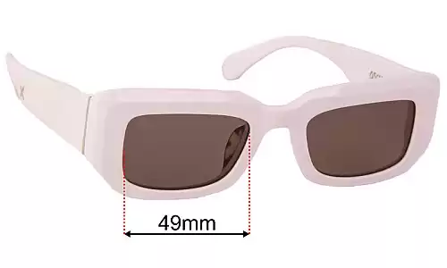 Oscar & Frank Cortez Replacement Sunglass Lenses - 49mm wide 