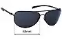 Sunglass Fix Replacement Lenses for Smith ShowDown - 65mm Wide 