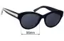 Sunglass Fix Replacement Lenses for Carla Zampatti Sun Rx 01 - 56mm Wide 
