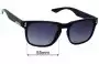 Sunglass Fix Replacement Lenses for Dragon Monarch - 55mm Wide 