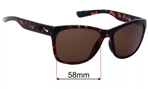 Nike EV0881 Vital Replacement Lenses 58mm wide 