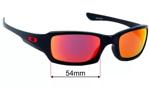 Oakley (4 + 1) Squared OO9079 Verres de Remplacement 54mm wide 