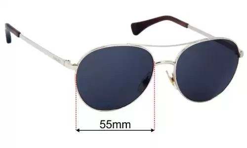Polo RA 4135  Replacement Lenses 55mm wide 
