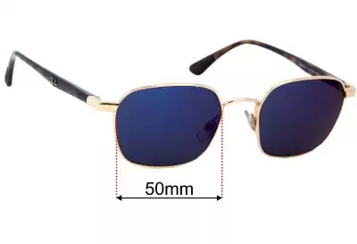 Ray-Ban RB3664 Replacement Lenses 50mm wide 