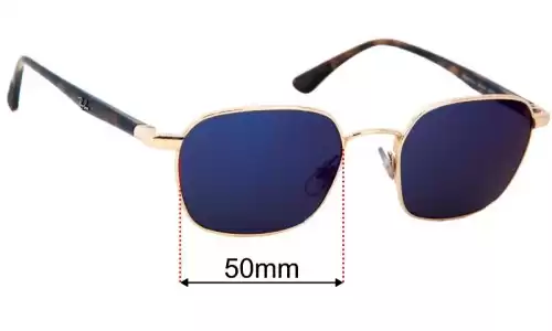Ray-Ban RB3664 Chromance Replacement Lenses 50mm wide 