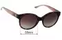 Sunglass Fix Replacement Lenses for Tory Burch TY7123 - 55mm Wide 