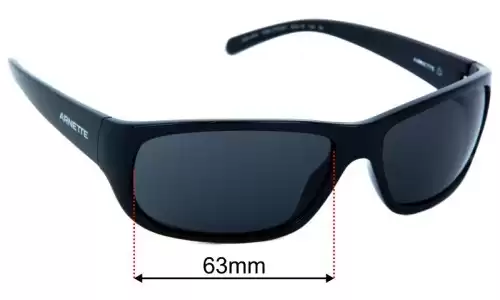 Arnette Uka-Uka AN4290 Ersatzlinsen 63mm wide 