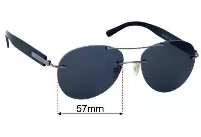 Bvlgari 6051 Replacement Lenses 57mm wide 