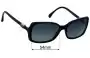 Sunglass Fix Lentes de Repuesto para Chanel 5218 - 54mm Wide 