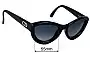 Sunglass Fix Replacement Lenses for Christian Dior Night 1 - 55mm Wide 