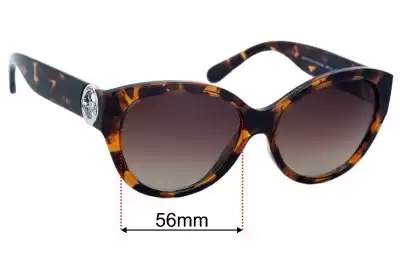 Coach HC8282 Replacement Lenses 56mm wide 