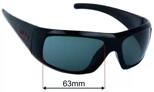 Dirty Dog Gangster Replacement Lenses 63mm wide 