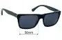 Sunglass Fix Lentes de Repuesto para Emporio Armani EA4048 - 56mm Wide 
