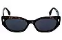 Fendi FE 40018I Replacement Sunglasses Lenses Front View 