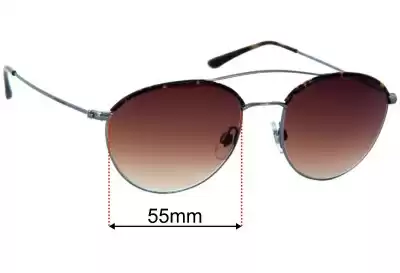Giorgio Armani AR 6032-J Replacement Lenses 55mm wide 